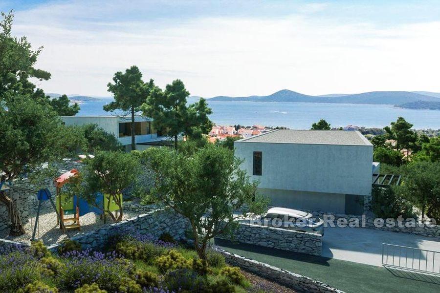 Modern villa with sea view