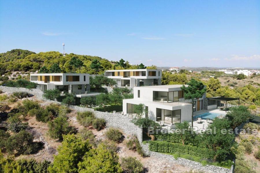 Villa moderne avec vue mer