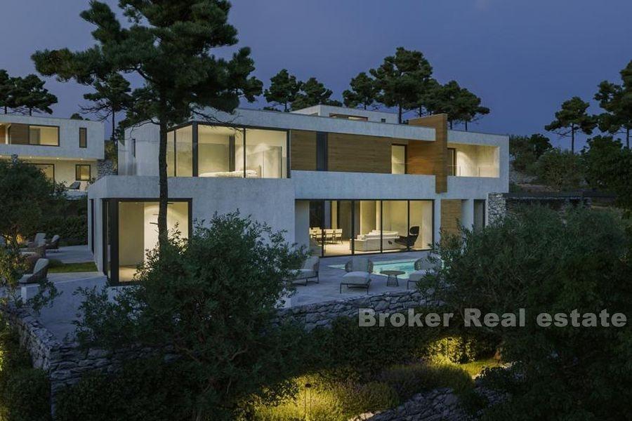Modern villa with sea view