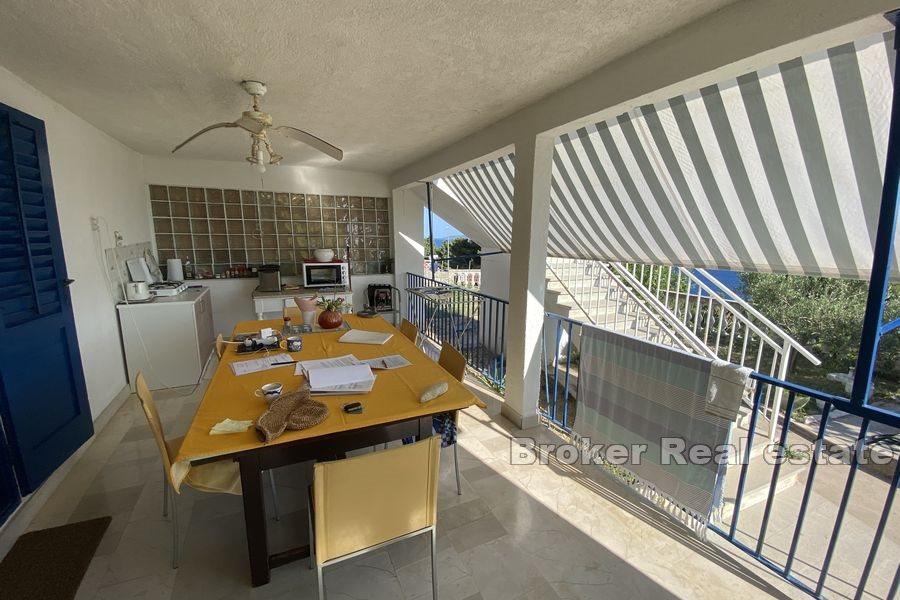 Apartment house with open sea view
