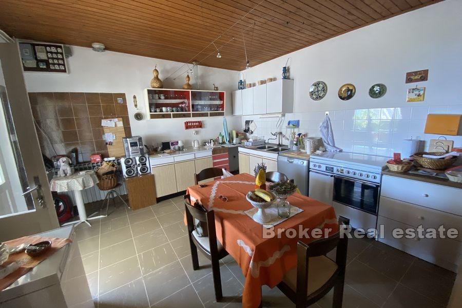Apartment house with open sea view