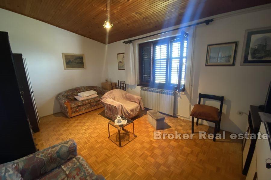 Apartment house with open sea view