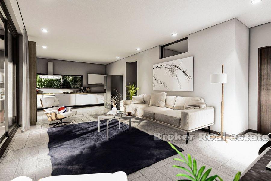 Nowoczesne apartamenty w pierwszym rzędzie do morza