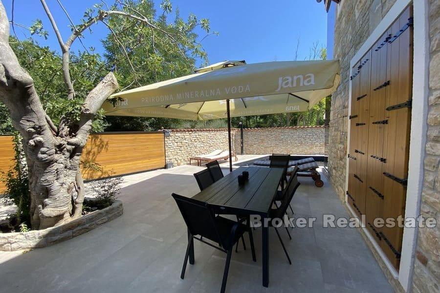 Newbuilt stone house with pool