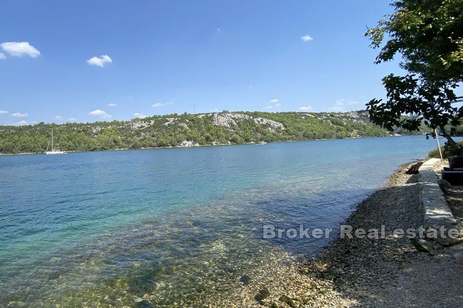 Zemědělská půda první řada k moři