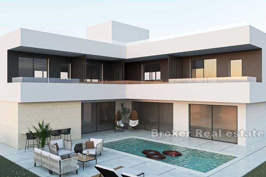 Modern villa with pool