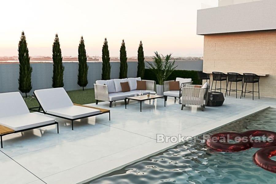 Modern villa with pool
