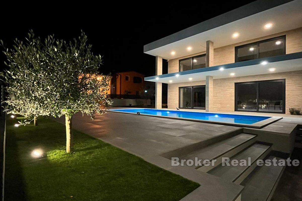 Modern villa with pool