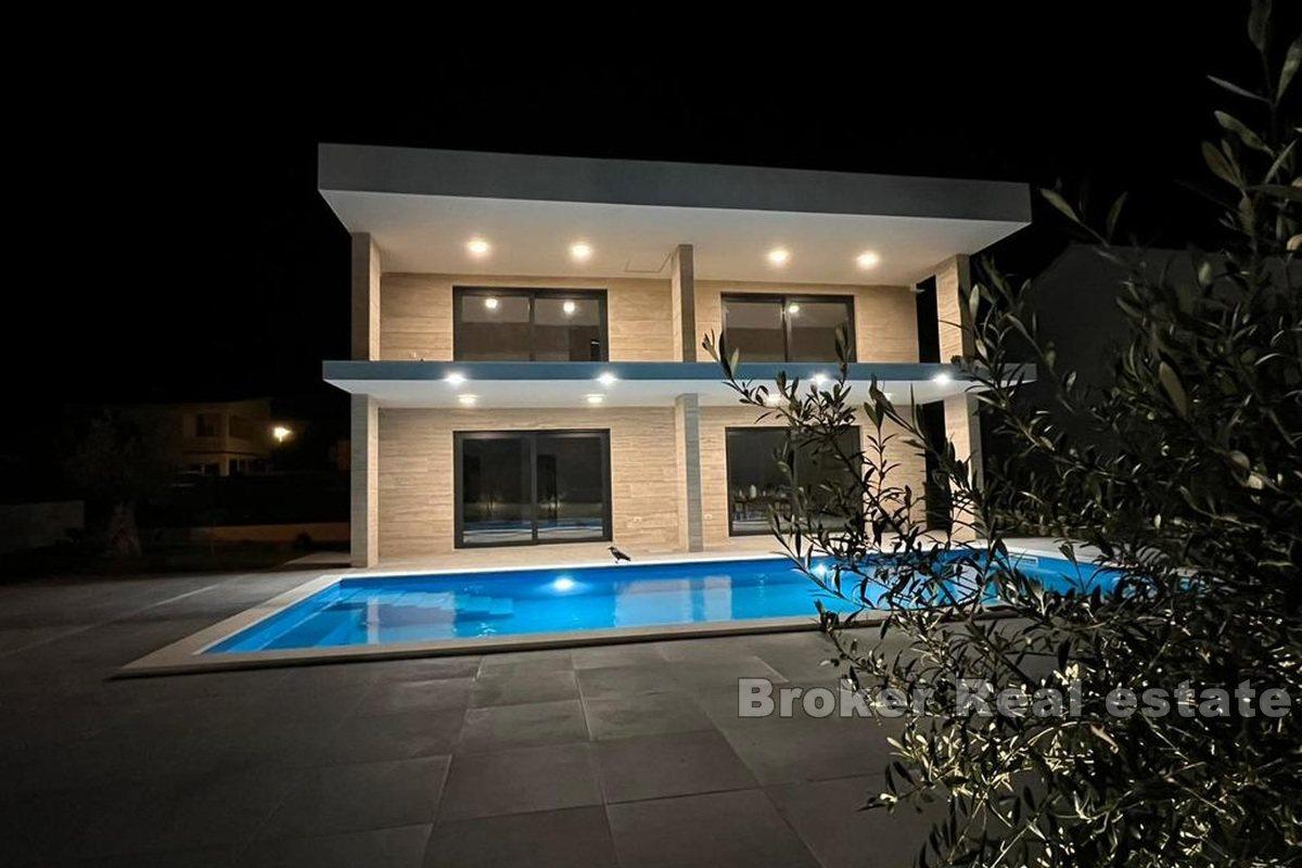 Modern villa with pool