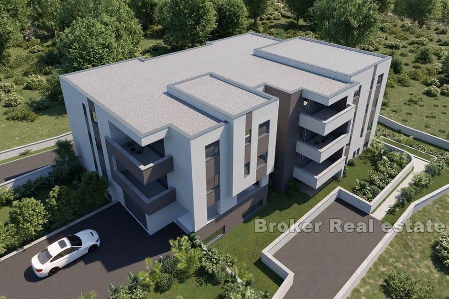 Vackra lägenheter i en ny byggnad