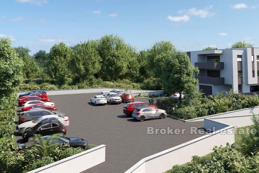 Vackra lägenheter i en ny byggnad