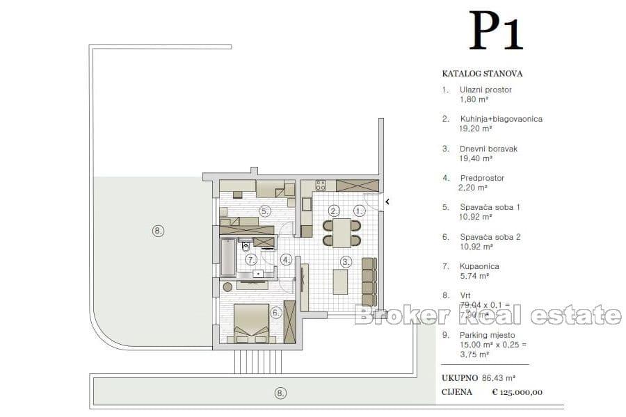 Nydelige leiligheter i nybygg