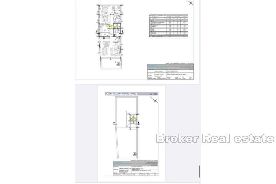 Takvåning med havsutsikt