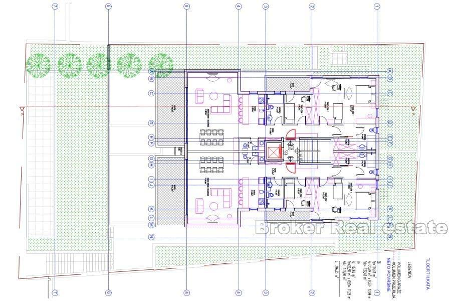 Meje, excellent apartments in a new building