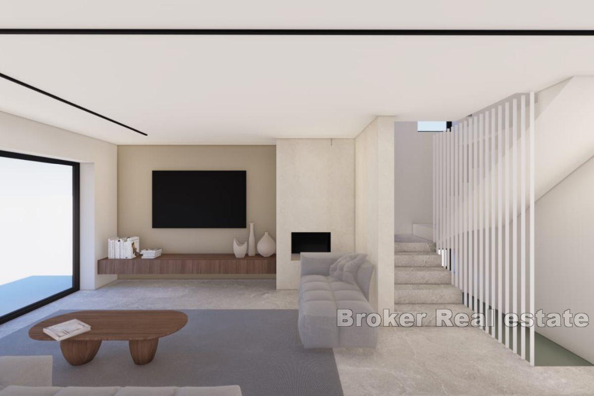 Moderní vila s výhledem na moře