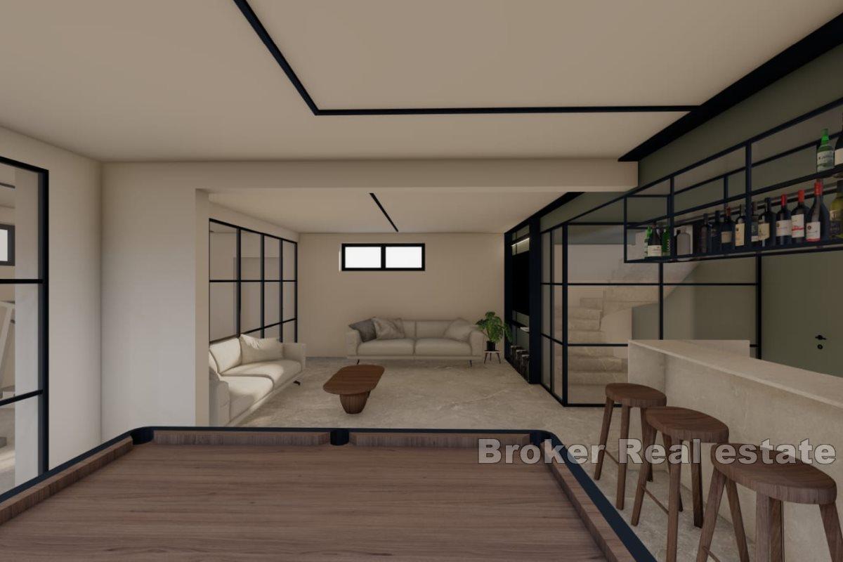 Moderní vila s výhledem na moře