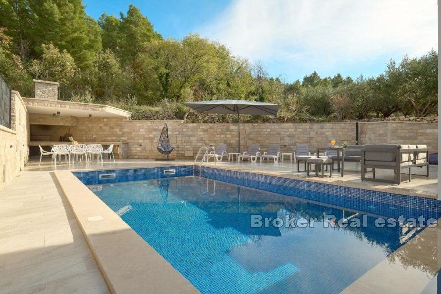 Newly built villa with sea view