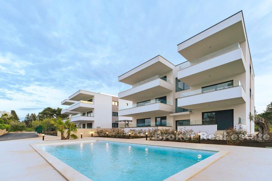 Appartements nouvellement construits avec vue sur la mer