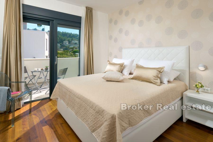 Beautiful villa with indoor pool and sea view