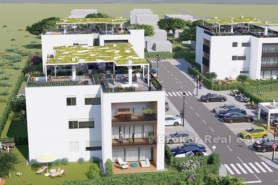 Building land with a project