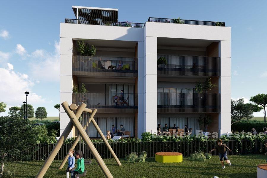 Building land with a project