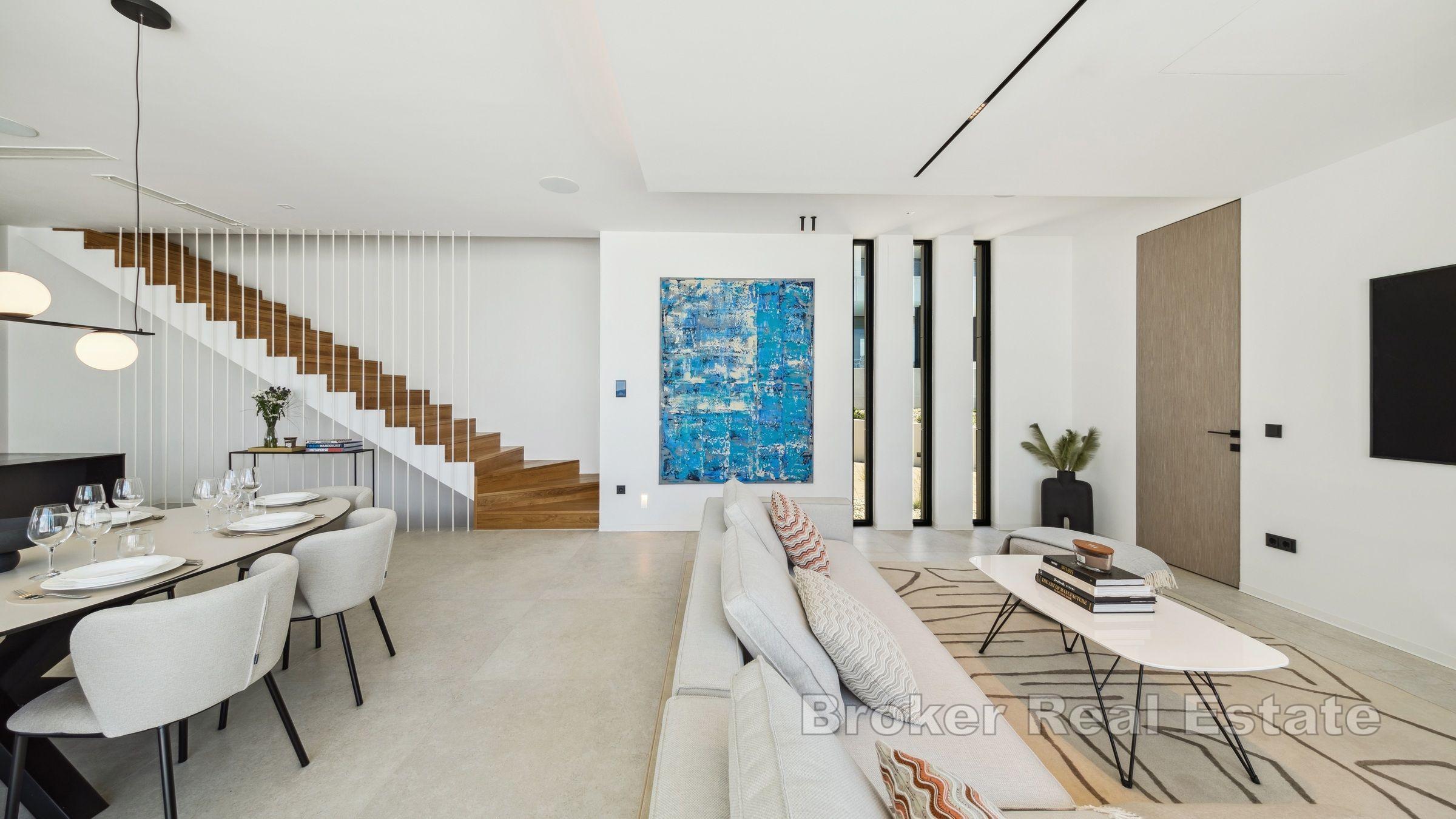 Superbe villa côtière de 4 chambres dans un luxueux complexe hôtelier