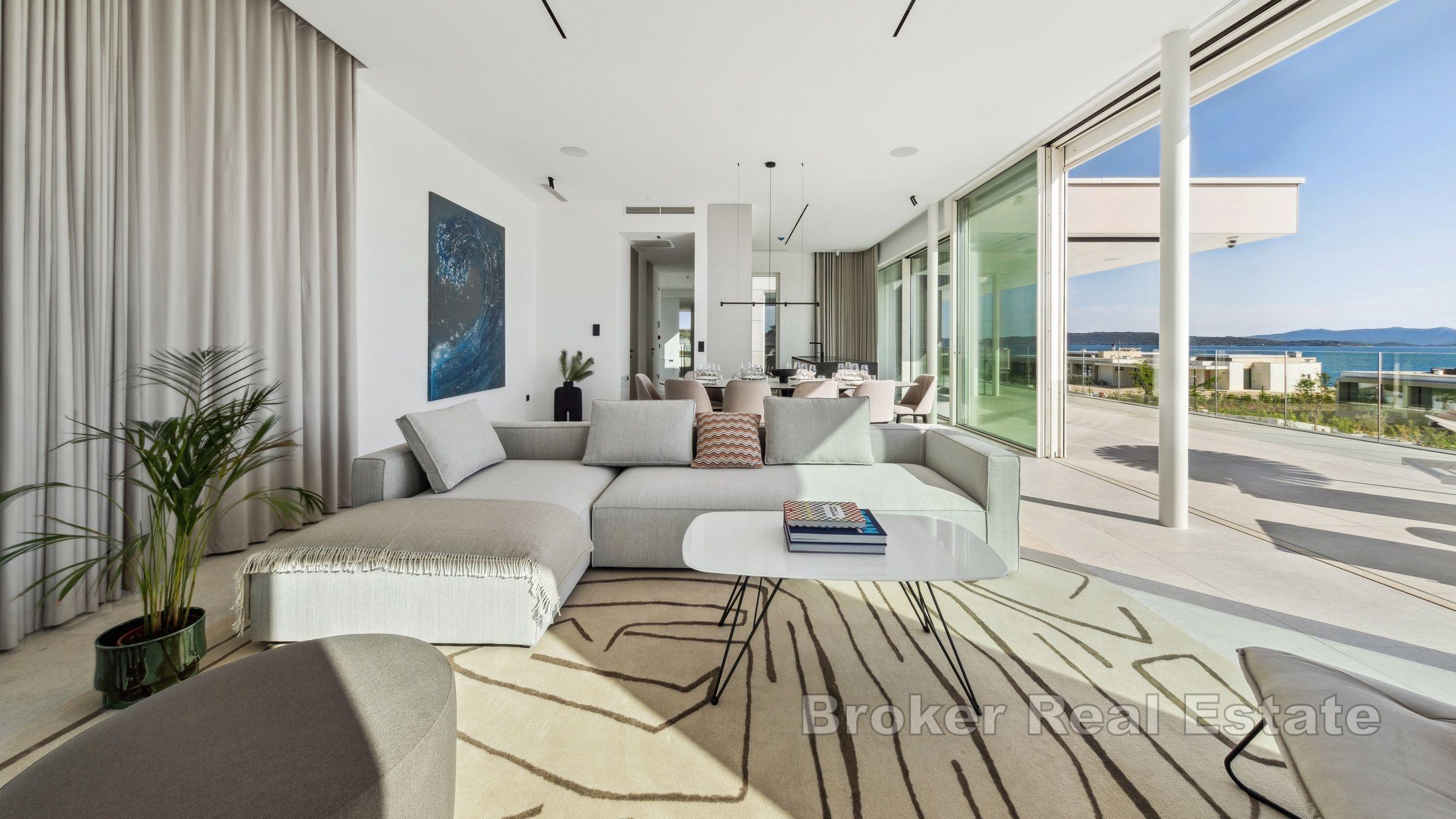 Spacieuse villa côtière de 6 chambres dans le luxueux complexe hôtelier