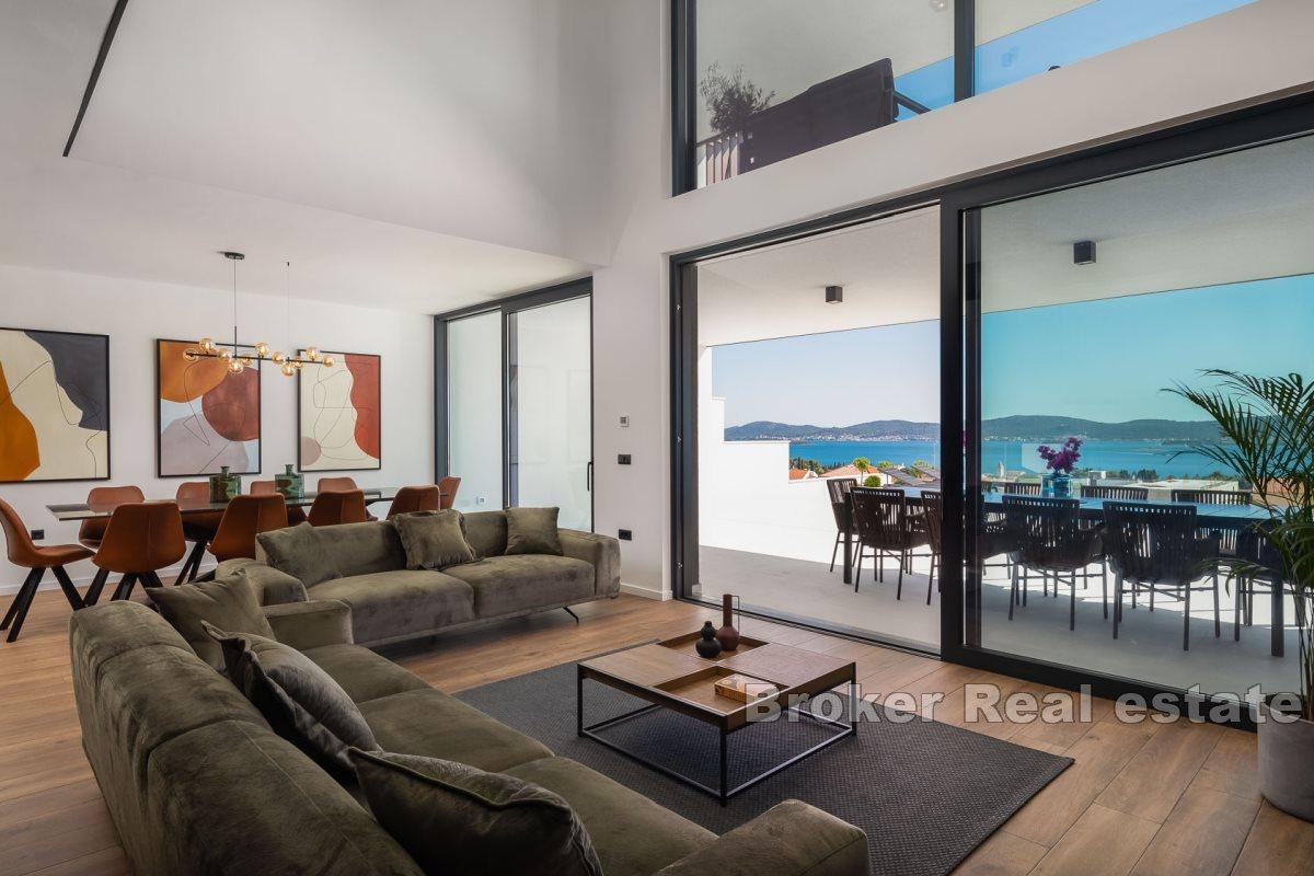 Villa de luxe avec piscine et vue mer