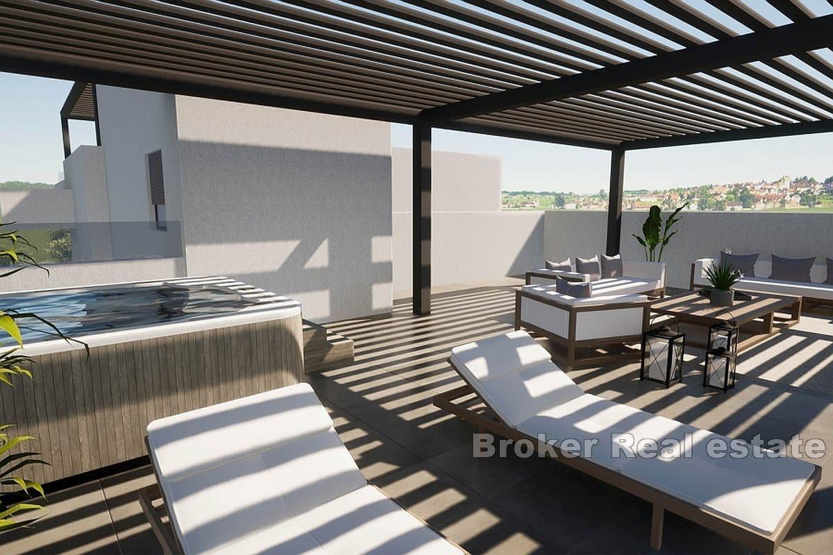 Nybygd toppleilighet med takterrasse