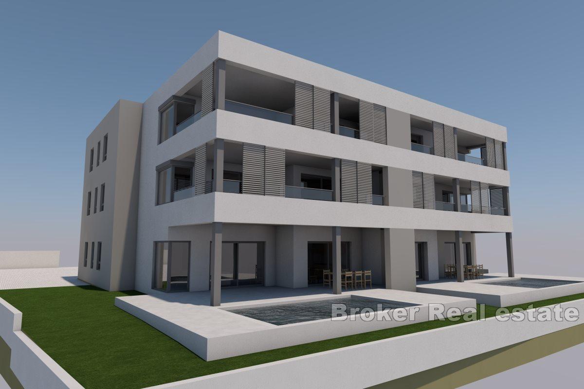 Newly built apartments with sea view