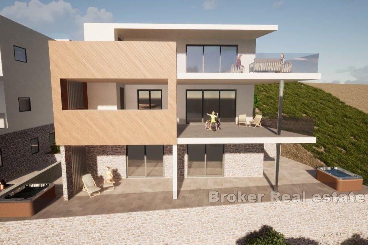 Joli terrain à bâtir avec vue sur la baie