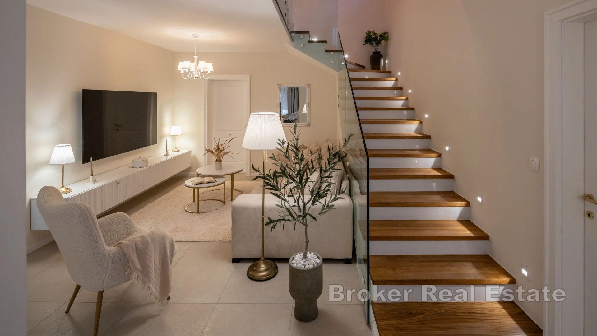 Nybygd villa med åpen havutsikt