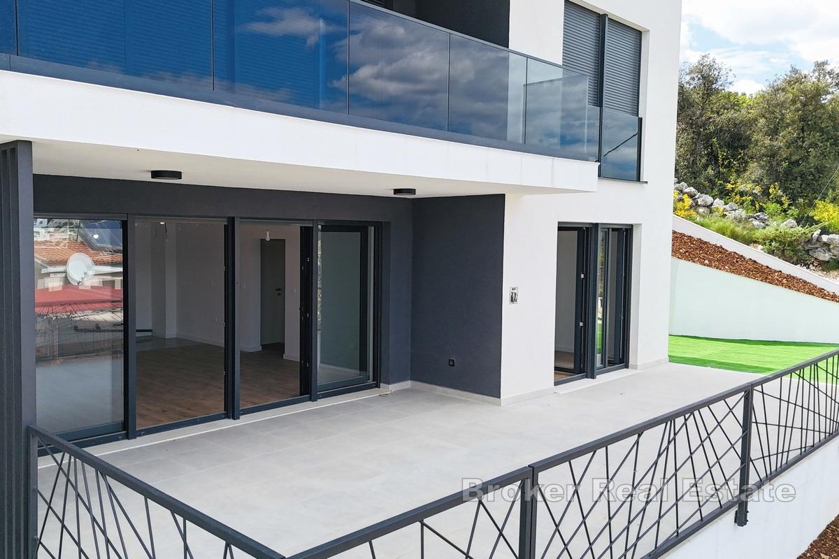 Appartamento in un lussuoso edificio di nuova costruzione con vista sul mare