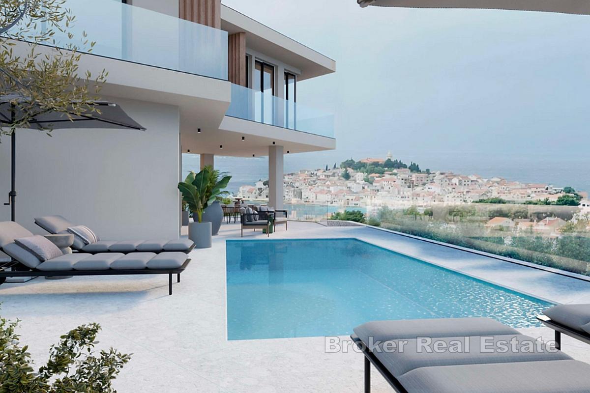 Appartement de luxe dans un nouveau complexe avec vue sur la mer
