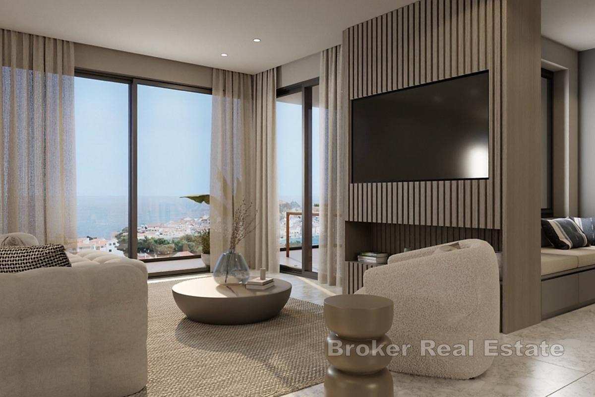 Appartement de luxe dans un nouveau complexe avec vue sur la mer