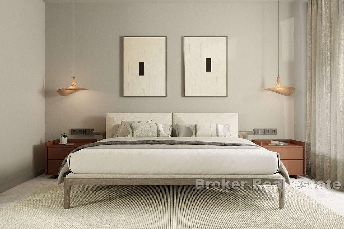 Penthouse de luxe dans un nouveau développement avec vue sur la mer