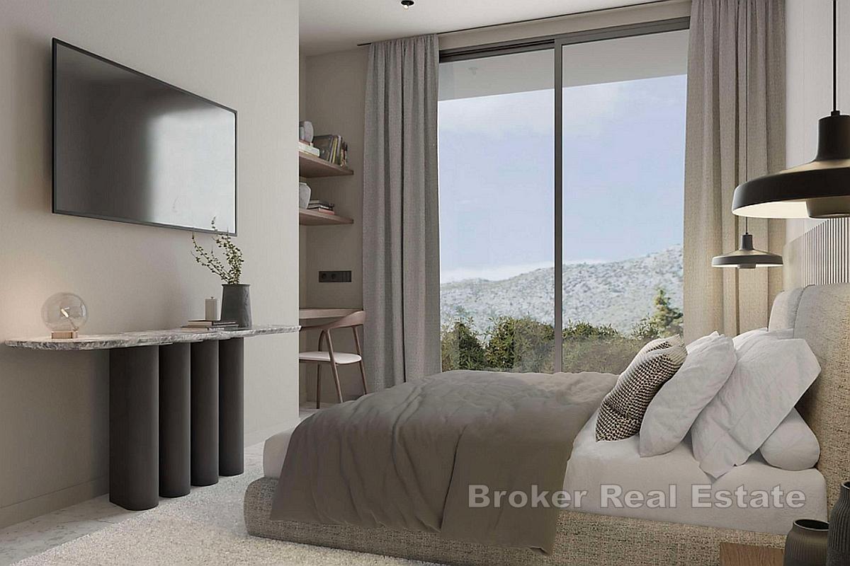 Villa di lusso con piscina e vista mare