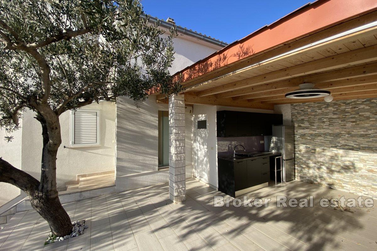 Modernly designed house near the sea
