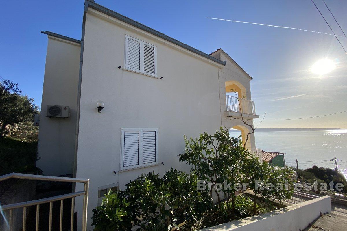 Modernly designed house near the sea