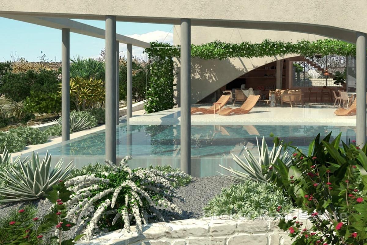 Tomt med dominerende utsikt og gyldig tillatelse