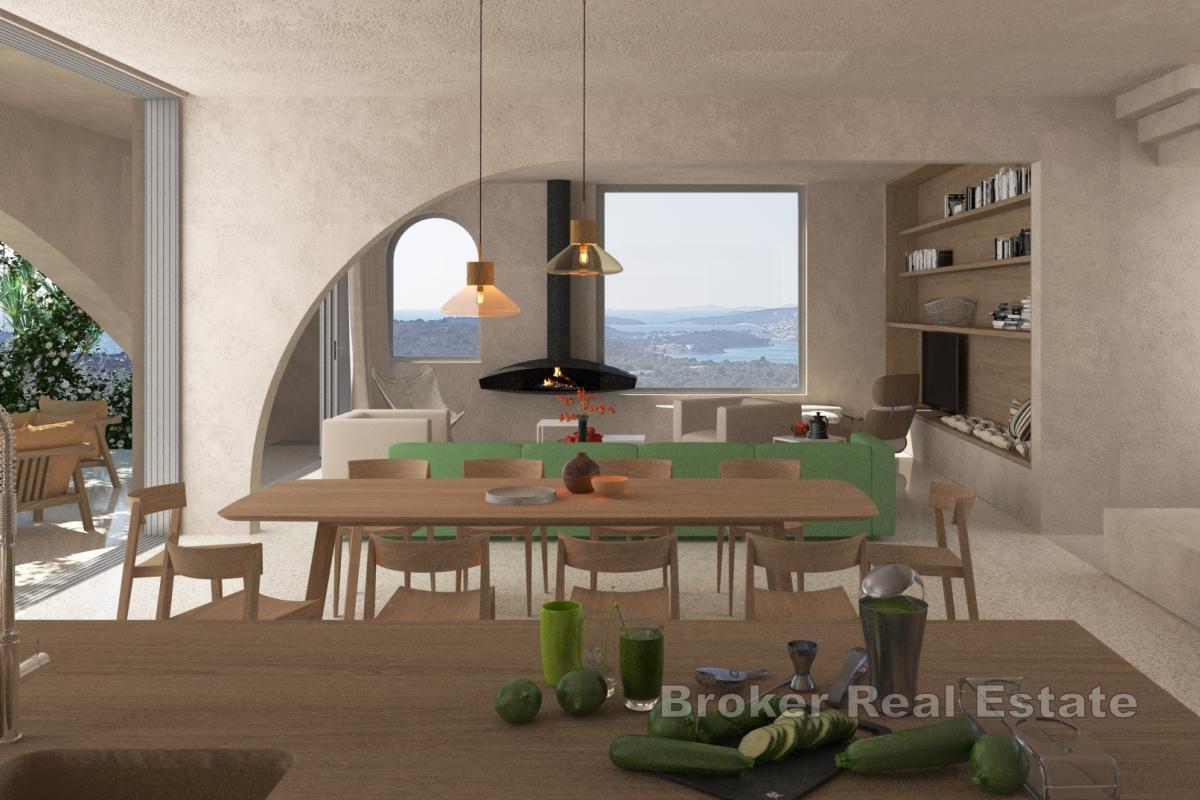 Tomt med dominerende utsikt og gyldig tillatelse