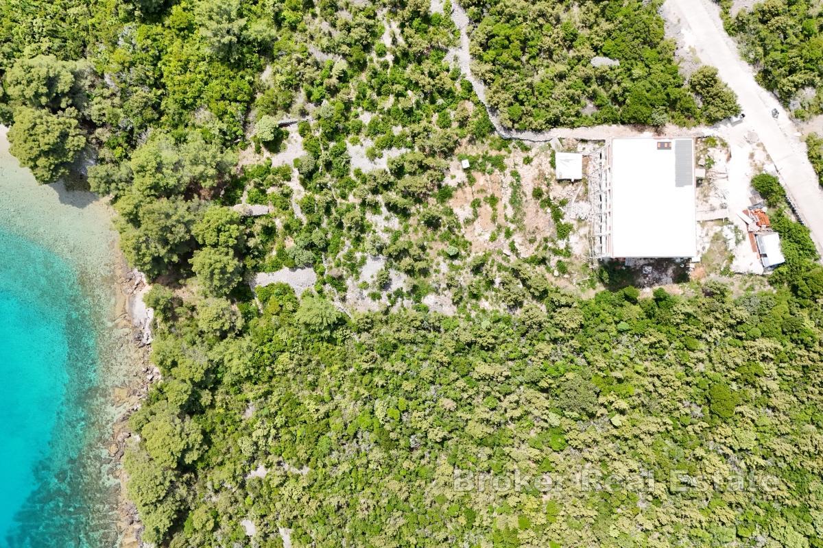 Oavslutat fristående hus i avskilt läge