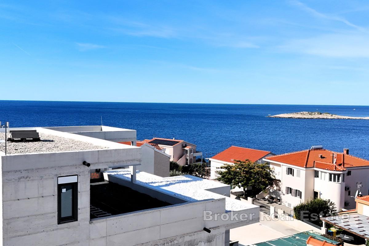 Einzigartige Villa im Bau mit offenem Meerblick