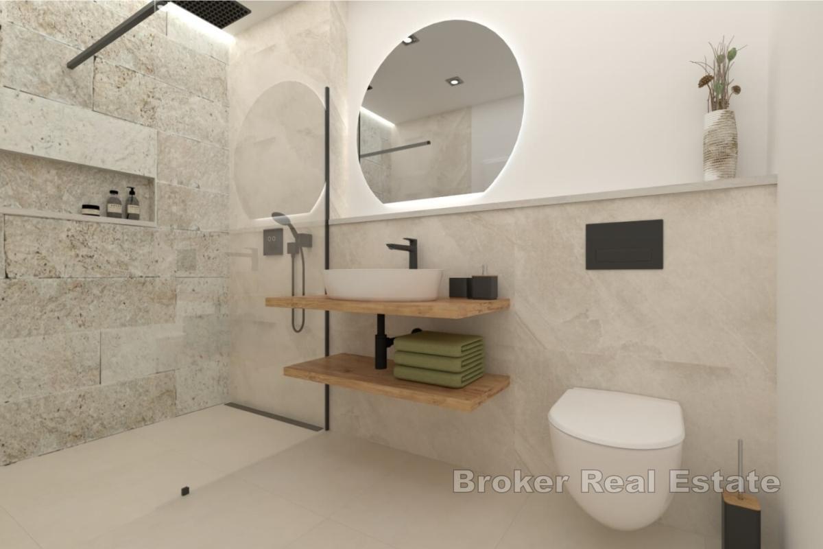 Jednopokojový byt v novostavbě s otevřeným výhledem na moře