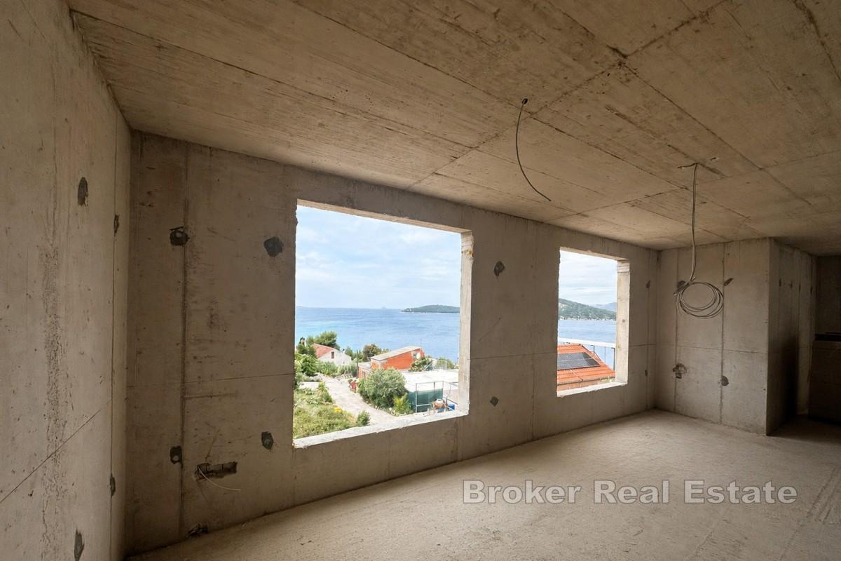 Dvoupokojový apartmán s působivým výhledem na moře
