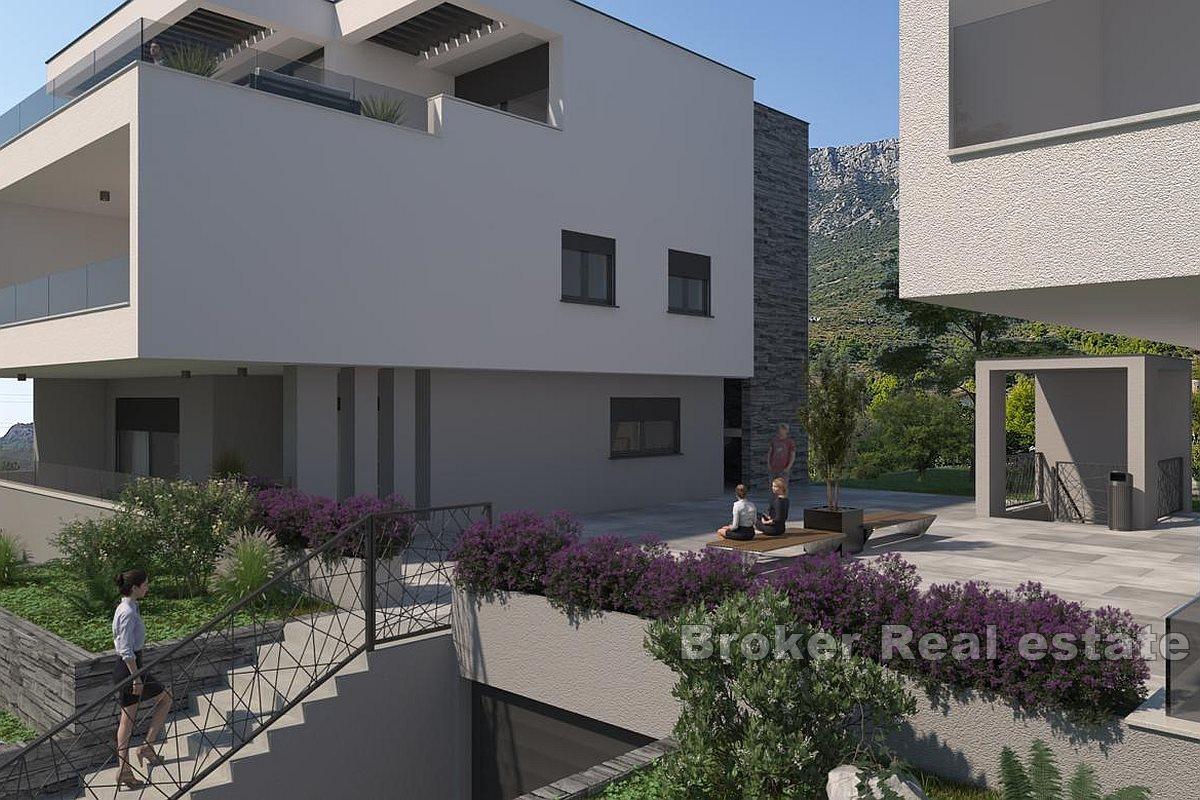 Appartement de luxe de deux chambres dans un nouveau développement dans un endroit calme