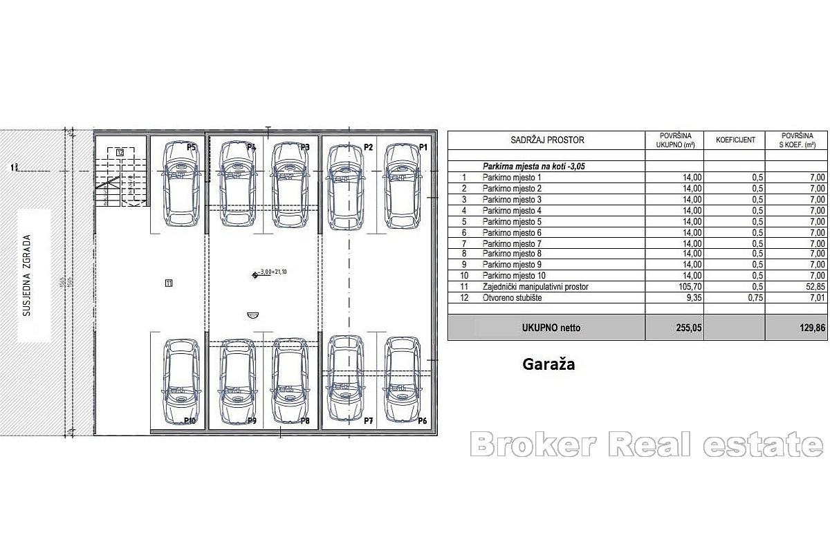 Luksuzan dvosoban stan u novogradnji na mirnoj lokaciji