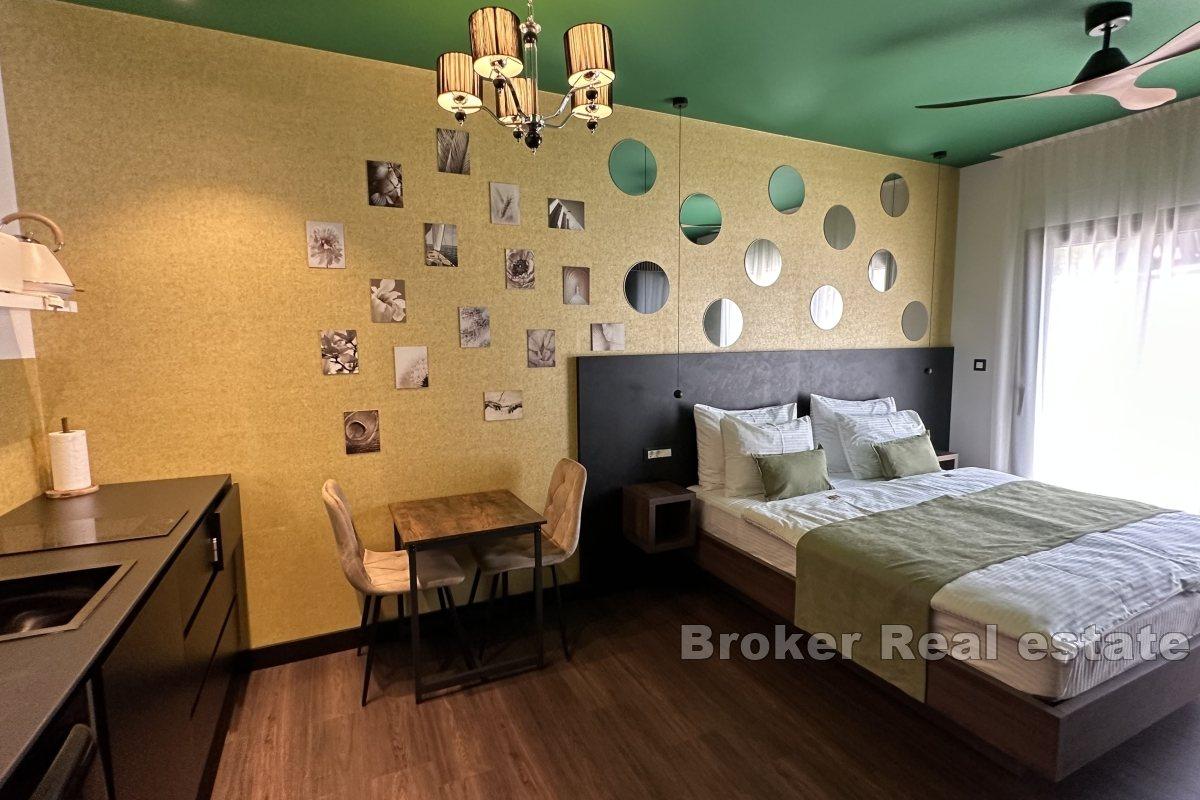 Unikátní apartmánová vila s výhledem na moře