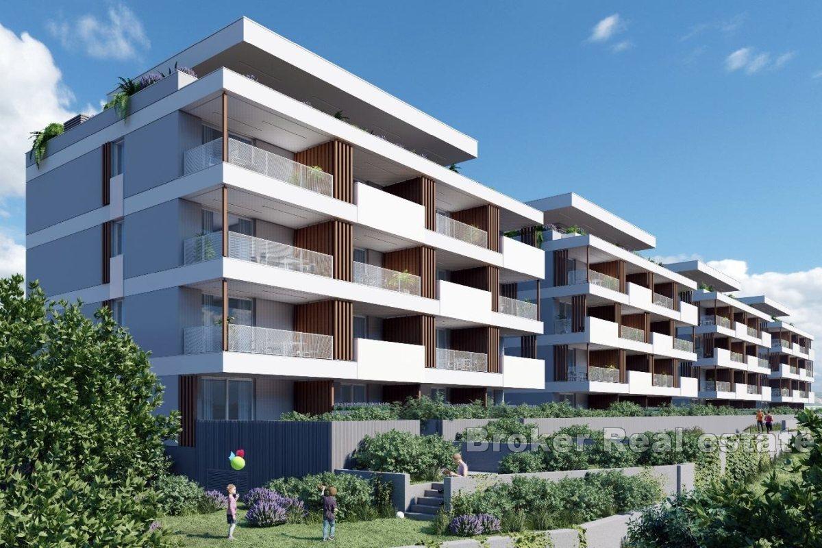 Trzypokojowe mieszkanie w nowym budynku z garażem