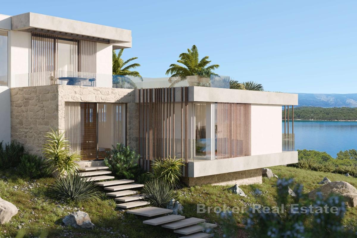 Terreno edificabile esclusivo in prima fila sul mare con progetto